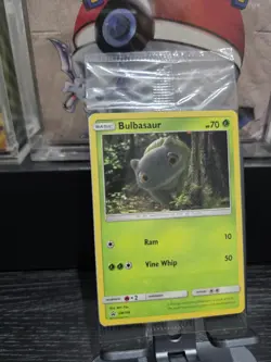 Pokemon TCG Bulbasaur Detective Pikachu Holo Card Promo SM198 Sealed #S51 - Image 2