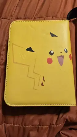 Pikachu Pokemon Card Binder With Over 240 Cards - Image 1