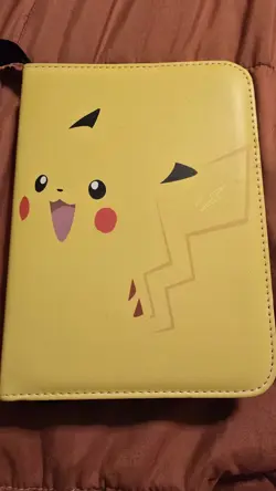 Pikachu Pokemon Card Binder With Over 240 Cards - Image 2