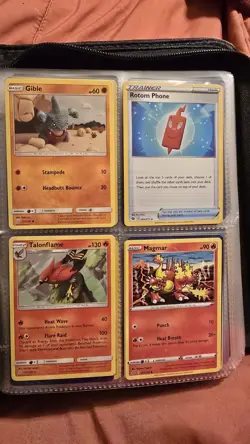 Pikachu Pokemon Card Binder With Over 240 Cards - Image 4