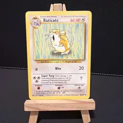 Pokemon TCG Raticate Base Set Uncommon Card 40/102 - Image 1