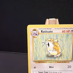 Pokemon TCG Raticate Base Set Uncommon Card 40/102 - Image 2
