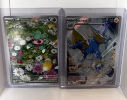 Pokemon TCG Holo Full Art 3-Card Lot Fomantis Manectric Rust Syndicate Grunt PB - Image 1
