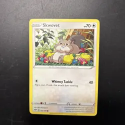 Pokemon TCG Skwovet & Greedent x10 Card Bundle Mixed Sets - Image 3
