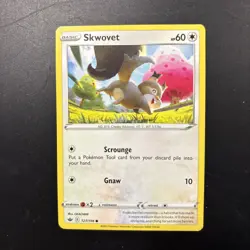 Pokemon TCG Skwovet & Greedent x10 Card Bundle Mixed Sets - Image 4