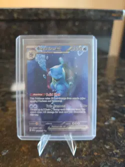 Pokemon TCG Blastoise EX Sir 151 Scarlet & Violet Card 200/165 - Image 1