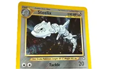 Vintage Pokemon Steelix Neo Genesis Rare 15/111 English 110 HP 2000 Card - Image 3