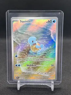 Pokemon Squirtle TCG Scarlet & Violet Card 151 170/165 - Image 1