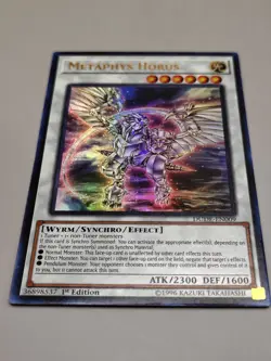 Metaphys Horus - DUDE-EN009 - Ultra Rare - 1st Edition NM YuGiOh! Duel Devastat - Image 1