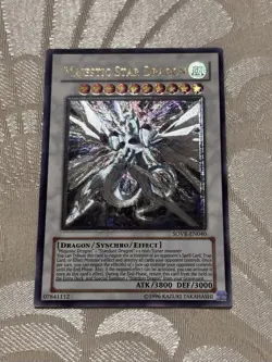 Yugioh Majestic Star Dragon SOVR-EN040 Ultimate Rare Unlimited Edition NM - Image 2