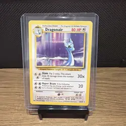 Pokemon TCG Dragonair Base Set 18/102 Regular Rare Unlimited Eng 1999 80HP - Image 1