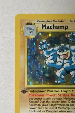 Pokemon TCG Machamp Base Set 8/102 Holo Unlimited Holo Rare - Image 2