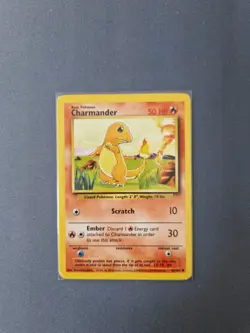 Pokemon TCG Charmander Base Set, Card 46/102, Regular, 1999-2000 - Image 1