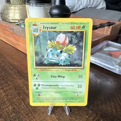 Pokemon TCG Base Set 1999 Ivysaur 30/102 Grass Regular Pokemon Ken Sugimori - Image 1