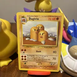 Pokemon TCG Dugtrio Base Set 19/102 Regular Unlimited Rare - Image 2