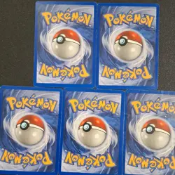 Pokemon TCG Base Set Charmander 46/102 Lot of 5 English Regular 1999 WOTC - Image 2