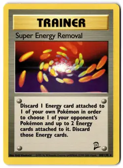Super Energy Removal 108/130 Rare Base Set 2 Pokemon - Image 1