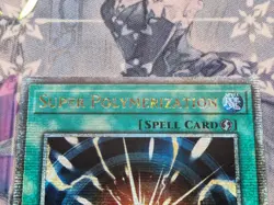 BLMR-EN089 Super Polymerization Quarter Century Secret Rare 1st Ed NM YuGiOh TCG - Image 3