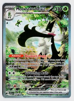 Meowscarada ex 256/193 Pokemon TCG Scarlet & Violet: Paldea Evolved NM - Image 1