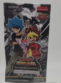 Konami Yu-Gi-Oh Rush Duel Deck Mod Korean Version 15 Packs/ 5 Cards Per Pack - Image 3