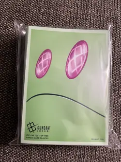 Official Card Sleeves EX Haro GUNDAM BANDAI FEST PRESALE- SHIPS 9/22/2025 - Image 1