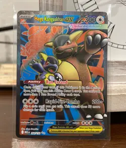 Pokemon TCG Mega Kangaskhan EX Mega Evolution Ultra Rare Full Art Card 164/132 - Image 1
