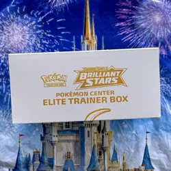 Pokemon TCG Center Brilliant Stars Sword & Shield ETB Elite Trainer Box SEALED - Image 3