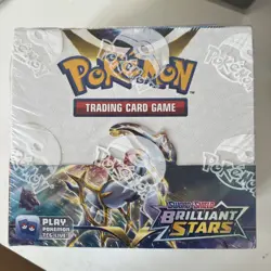 Pokemon TCG Brilliant Stars Booster Box Sword & Shield MINT 36 Packs - Image 1