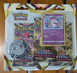 Pokemon TCG - 2022 Astral Radiance Triple Blister Sylveon - New and Sealed. - Image 1