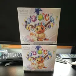 Pokemon TCG - Prismatic Evolutions ETB - Lot Of 2 - Brand New / Sealed - Image 1