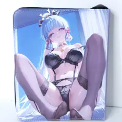 Ayaka Kokomi Card Binder 3-Ring Anime Waifu Double Sided Redemption Folder - Image 2