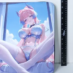 Ayaka Kokomi Card Binder 3-Ring Anime Waifu Double Sided Redemption Folder - Image 3