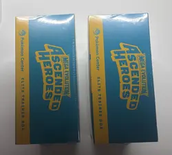 TWO [2] Ascended Heroes Pokemon Center Elite Trainer Box ETB Factory Sealed TCG - Image 3