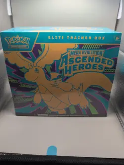 ASCENDED HEROES ELITE TRAINER BOX FACTORY SEALED ETB POKEMON TCG - Image 1