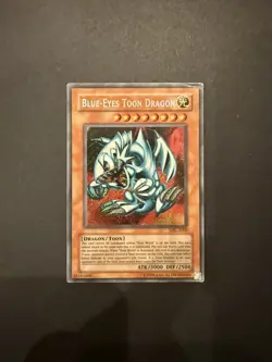 Blue-Eyes Toon Dragon MRL-000 Secret Rare Yugioh Card MP - Image 1