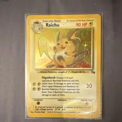 Raichu 14/62 Fossil Holo Rare Holo Unlimited EN Pokemon TCG The Pokemon Company - Image 2