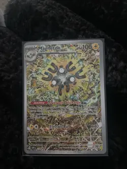 Pokemon TCG Magneton SVP 159 Surging Sparks Promo Card NM Condition Ungraded - Image 2