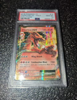 2016 Pokemon XY Evolutions Holo Charizard EX #12 PSA 10 - Image 1