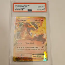 Pokemon 2016 XY Evolutions Charizard EX 12/108 PSA 10 Gem Mint - Image 1