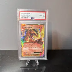 2016 Pokemon XY Evolutions Charizard EX #12 Holo PSA 10 Gem Mint Graded - Image 1