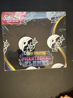 Pokemon TCG Mega Evolution Phantasmal Flames Booster Box Factory Sealed 36 Packs - Image 1