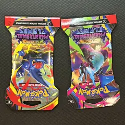 Pokemon TCG Phantasmal Flames Mega Evolution Booster Packs Lot of 2 2014 - Image 1