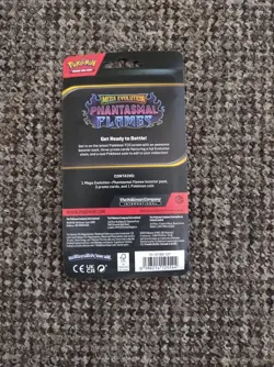 Pokemon TCG: Mega Evo Phantasmal flames Blister Pack Sealed - Image 2