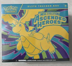 Pokemon Ascended Heroes Elite Trainer Box ETB Mega Evolution Factory Sealed New - Image 1