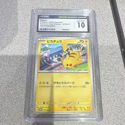 The Pokemon Company CGC 10 Pikachu 197/SV-P JP Regular Sv-P Promotional Cards - Image 1