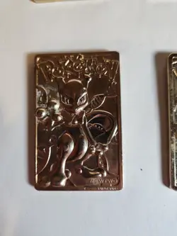 1999 Vintage Burger King 23K Gold Plated Pokemon Cards Full Set Of 6 - Image 5