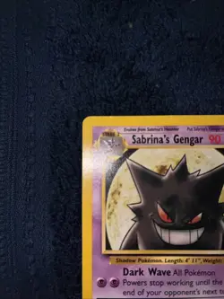 Pokemon TCG Sabrina's Gengar Gym Challenge 29/132 Non-Holo Rare Card LP - Image 5