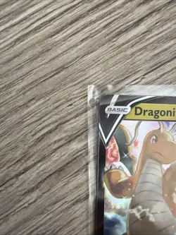 Pokemon TCG Dragonite v SWSH235 Black Star Promo Holo Card - Image 2