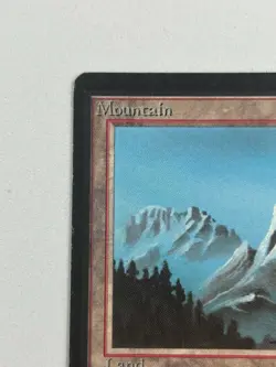Mountain (B) - Beta Edition 1993 - MTG card [MP/HP - see notes] - Image 2