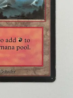 Mountain (B) - Beta Edition 1993 - MTG card [MP/HP - see notes] - Image 4